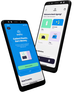 Wahu app phone mockup